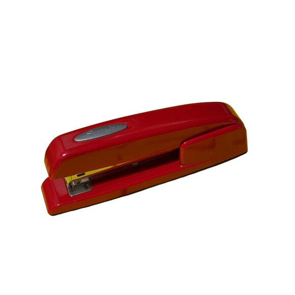 Swingline Red Desktop Stapler Durable Metal & Plastic Office Supplies - Picture 1 of 3